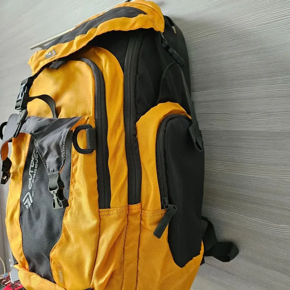 Outdoor Products Gama 8.0 Hiking Backpack Gorpcore Yellow/Black 39L Vintage Rare